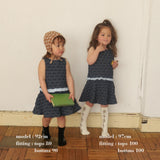 SMOCKING DENIM TANK TOP 3