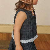 SMOCKING DENIM TANK TOP 6