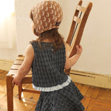 SMOCKING DENIM TANK TOP 7