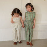 TUCK FRILL SLEEVELESS TOPS 21