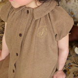 EMBROIDERED STRETCH TWILL DRESS 13