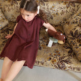 EMBROIDERED STRETCH TWILL DRESS 5