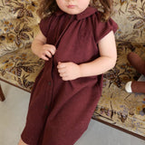 EMBROIDERED STRETCH TWILL DRESS 6