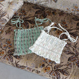 SHIRRED CAMISOLE TOPS 17