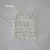 SHIRRED CAMISOLE TOPS 2