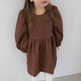 HERRINGDONE TWEED DRESS 14