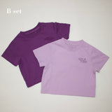 2COLOR SET SIMPLE SHORT SLEEVE TEE 3
