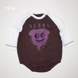 PRINTED RAGLAN ROMPERS 3