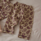 【Frøm  limited 】PAISLEY COTTON GAUZE PAJAMAS 22