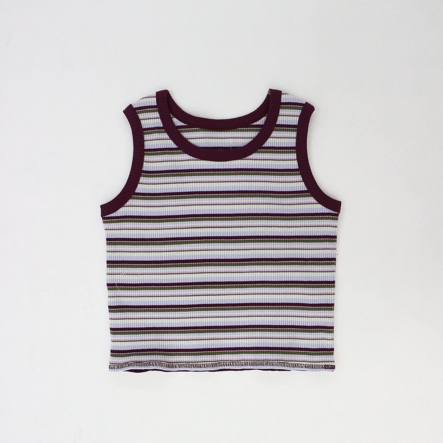 RIBBED BORDER TANK TOP – Frö