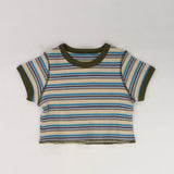 RIBBED BORDER T SHIRT 2