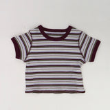 RIBBED BORDER T SHIRT 6