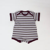 RIBBED BORDER ROMPERS 5