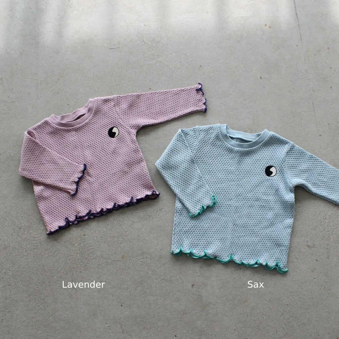 WAFFLE EMBROIDERED TOPS – Frö