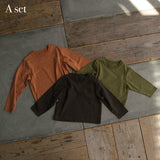 3SET SIMPLE LONG TSHIRT 2