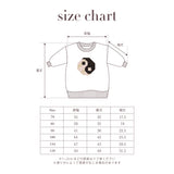 PATCHWORK YINGYANG SWEAT TOPS 21