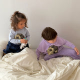 PATCHWORK YINGYANG SWEAT TOPS 10