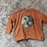 PATCHWORK YINGYANG SWEAT TOPS 5