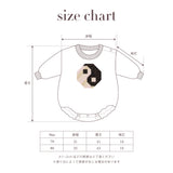 PATCHWORK YINGYANG ROMPERS17