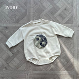 PATCHWORK YINGYANG ROMPERS4