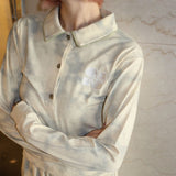 【ladies series】TIEDYE POLO TOPS6
