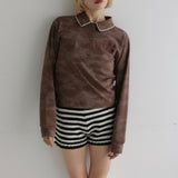 【ladies series】TIEDYE POLO TOPS10