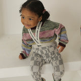 MIXED BORDER KNIT 10