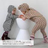 Pattern Long Sleeve Rompers 11