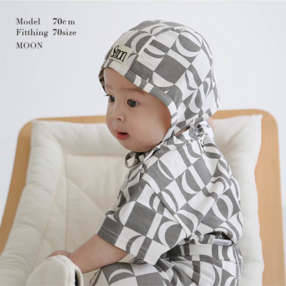 SHORT SLEEVE PATTERN ROMPERS – Frö