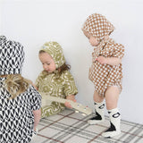 SHORT SLEEVE PATTERN ROMPERS10