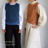 PATTERN KNIT VEST 13