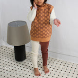 PATTERN KNIT VEST 9