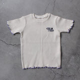 WAFFLE EMBROIDERED HALF SLEEVE TEE27