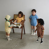 PILE PIPING HALF SLEEVE ROMPERS11