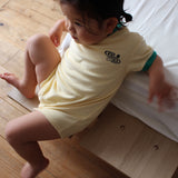 PILE PIPING HALF SLEEVE ROMPERS12