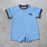 PILE PIPING HALF SLEEVE ROMPERS25