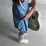 PILE PIPING HALF SLEEVE ROMPERS5