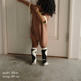 PILE PIPING HALF SLEEVE ROMPERS7