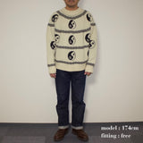 【unisex series】YING YANG KNIT 5