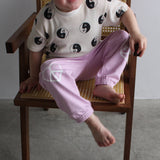 WAFFLE PRINT HALF SLEEVE TEE16