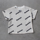 WAFFLE PRINT HALF SLEEVE TEE27