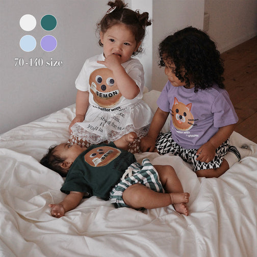 PANCAKE PRINT T SHIRT