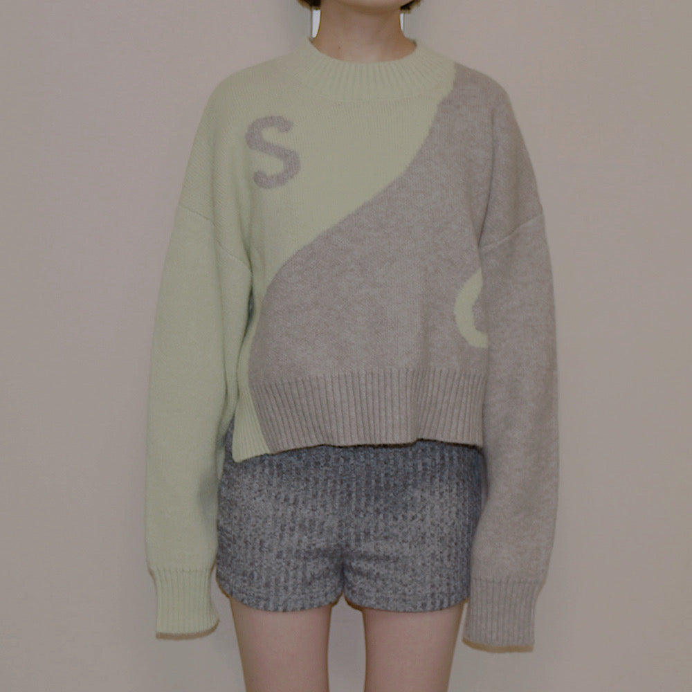 semon 【 unisex series 】SA 2TONE KNIT unisex series 】SA 2TONE KNIT – Frö