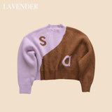 【 unisex series 】SA 2TONE KNIT 9