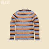 【ladies series】MULTI BORDER KNIT 3
