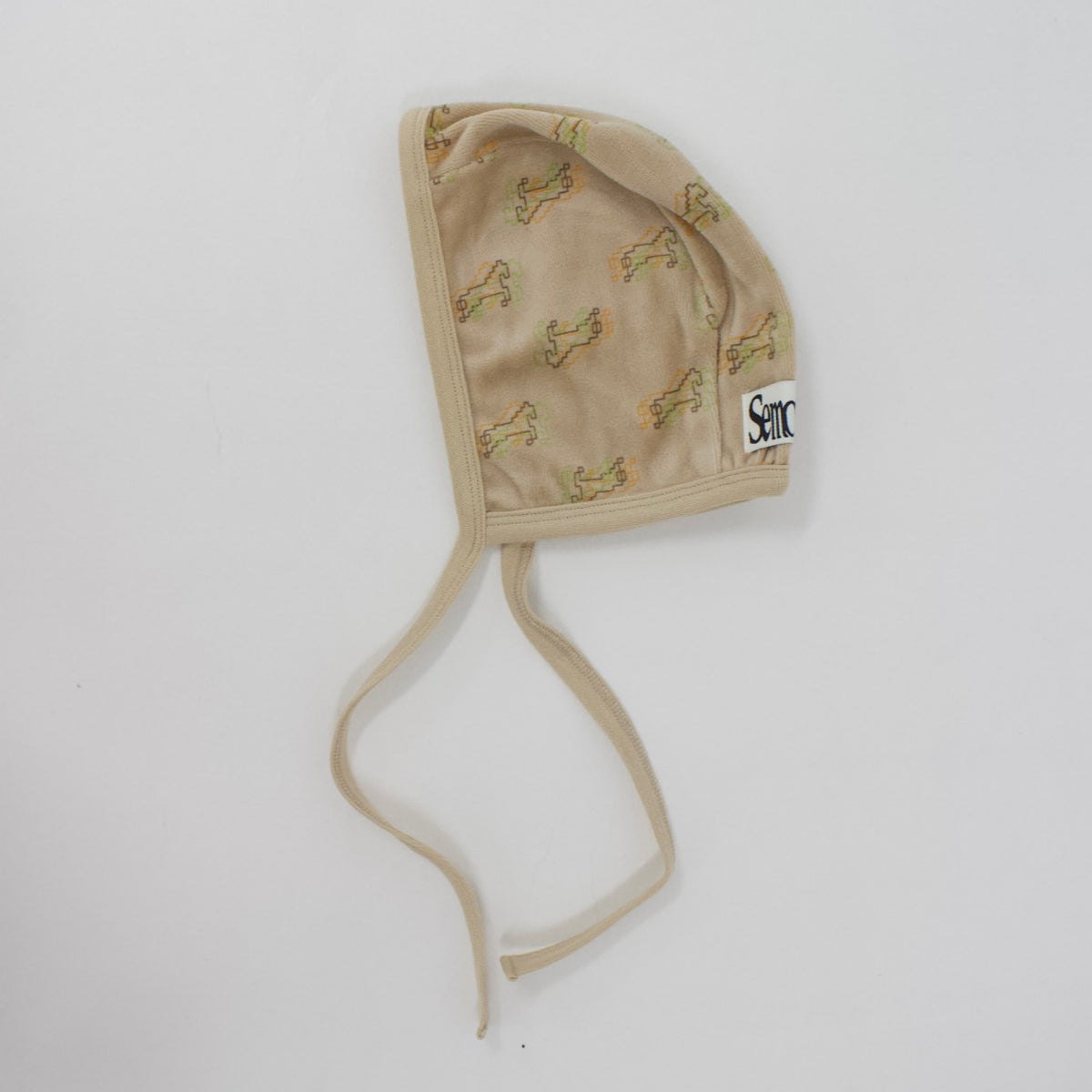 Semon ApartMent TRIPLE HORSE VELOUR BONNET