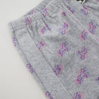 Semon ApartMent TRIPLE HORSE VELOUR STRAIGHT PANTS