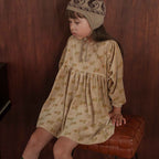 Semon ApartMent TRIPLE HORSE VELOUR DRESS