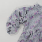 Semon ApartMent TRIPLE HORSE VELOUR VELOUR DRESS