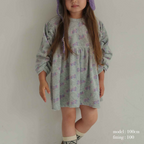 Semon ApartMent TRIPLE HORSE VELOUR DRESS